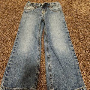 Boys Cinch Mid Wash Jeans with Adjustable Waist-Size 4R-Fits Like Size 5/6.